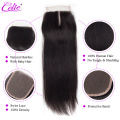 Celie 6x6 Lace Closure Straight Human Hair Closure With Baby Hair Free/Middle/Three Part Remy Brazilian Hair Lace Top Closure