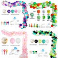 1set balloon arch chain birthday party decorations kids balloons set jungle mermaid unicorn party ballon backdrop baby shower