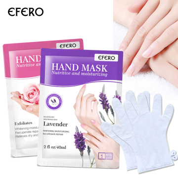 EFERO Moisturizing Hand Mask Gloves Exfoliating Hand Patch Spa Gloves Beauty Whitening Skin Care Anti-Wrinkle Drying 1pair=2pcs