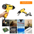 2000W AC220 LODESTAR Digital Electric Hot Air Gun Temperature-controlled Heat IC SMD Quality Welding Tools Adjustable + Nozzle