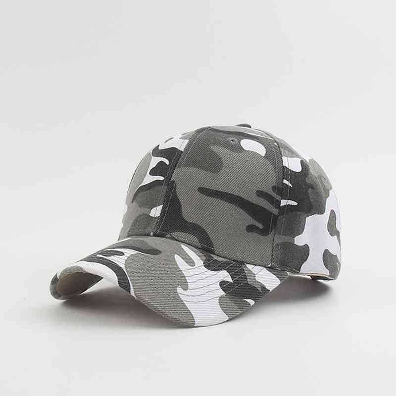 Men Baseball Cap Army Tactical Camouflage Caps Man Outdoor Sunscreen Jungle Hunting Snapback Hat