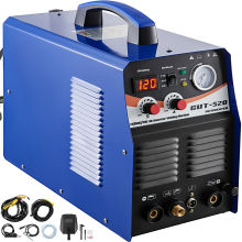 TIG/MMA Plasma Cutter CT520 3 in 1 Combo Welding Machine Tig Welder 200A Arc Welder 200A Plasma Cutter 50A 110V 220V