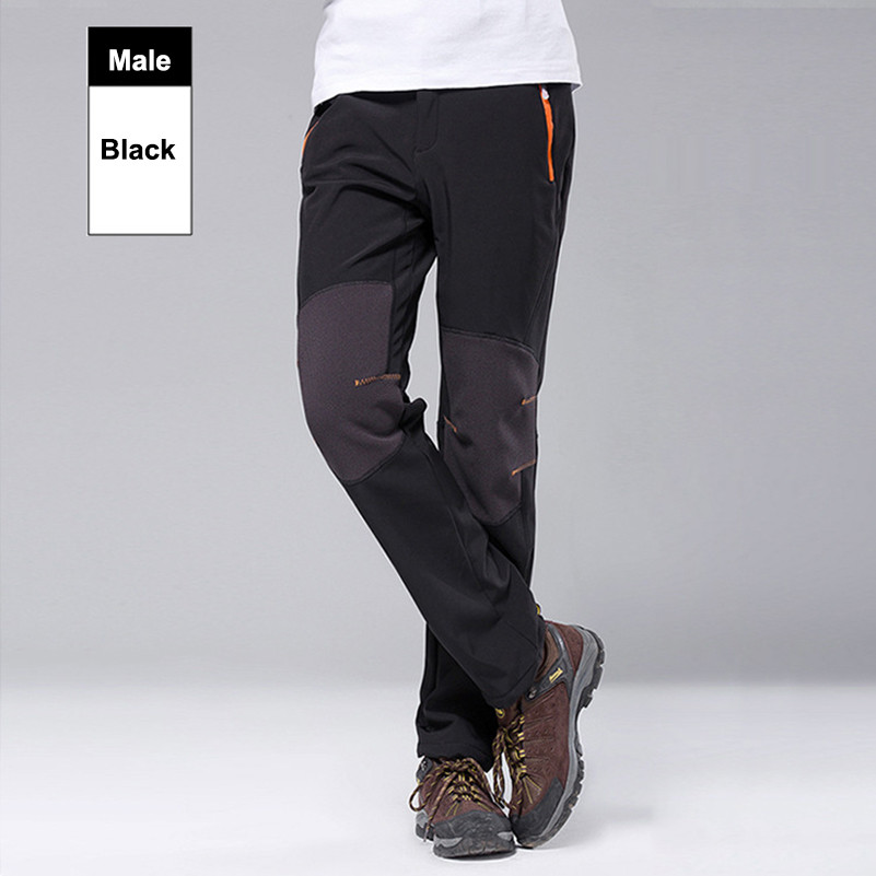 WEST BIKING Winter Thermal Outdoor Pants Men Women Fleece MTB Bike Pants Windproof Riding Bicycle Trousers Sport Cycling Pants