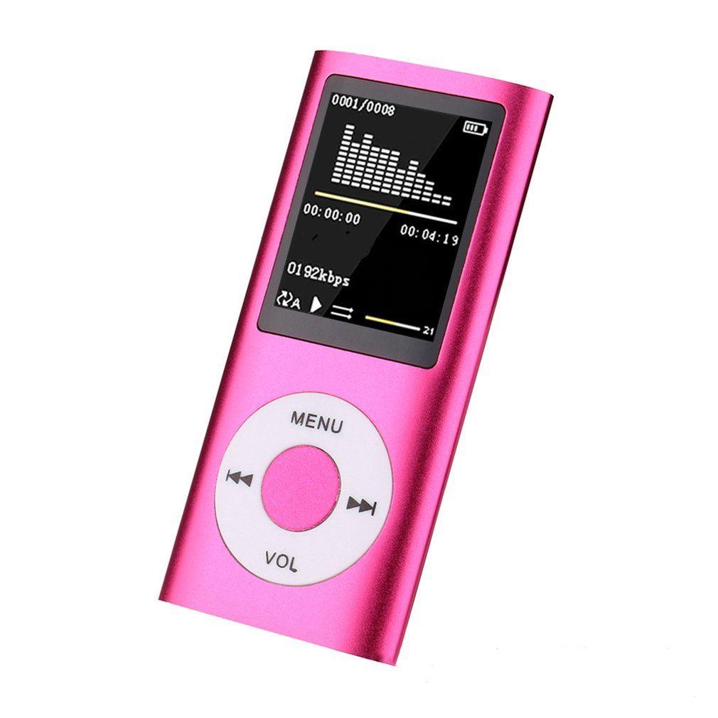 1.8 Inch MP4 player Music Player with FM Radio Video Player E-book built-in Memory Player MP4