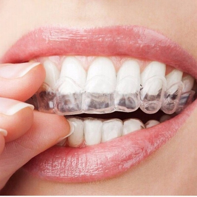 28Pcs/14Pairs Gel Teeth Whitening Strips Oral Hygiene Care Double Elastic Teeth Strips Whitening Dental Bleaching Tools