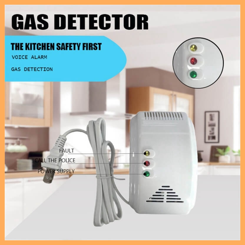Best price combustible Natural gas detector of AC100V-240V for gas leak alarm system