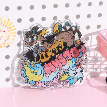 Custom Cartoon Acrylic Fridge Magnet