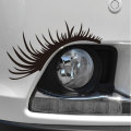 2pcs/lot 3d Charming Eyelashes Car Sticker Fake Eye Lash Car Headlight Funny Decals Door Window Vinyl Waterproof Product