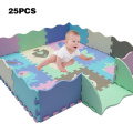 25Pcs/Set EVA Children's mat Kids Toys Foam Carpet Floor Puzzle Carpet Baby Play Mat Floor Developing Crawling Rugs Puzzle Mat