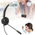 fone de ouvido H500 3.5 Plug Headphone Telephone Traffic Earphone Call Center Communication Computer Headset audifono