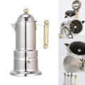 200Ml 4 Cups Stainless Steel Coffee Pot Moka Coffee Maker Teapot Filter Automatic Coffee Machine Espresso Machine