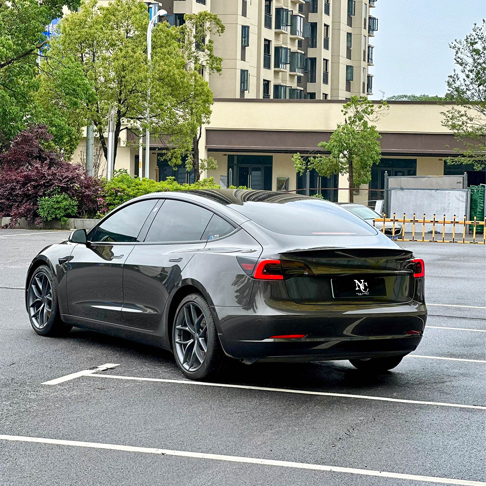 Liquid Metal Tungsten Steel Vinyl Wrap