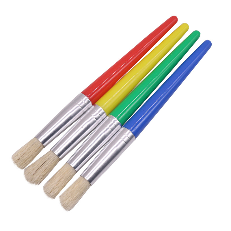 Line Fine Professional Drawing Gouache Oil Paint Brushes Different Shape Round Pointed Tip Hair Painting Brush Set Art Supplies