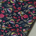 Vivid Happy Bird With Flowers Printed Cotton Fabric DIY sewing Clothing Tissue Telas Patchwork