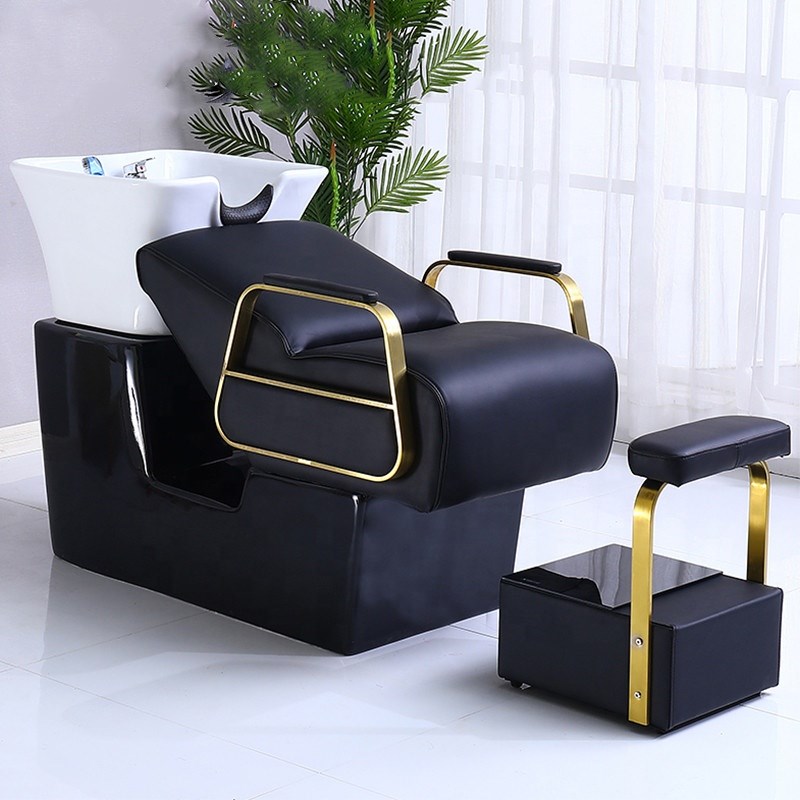Luxury hair wash shampoo bowl bed shampoo chair