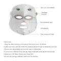 Beauty Photon LED Facial Mask Therapy 7 colors Light Skin Care Rejuvenation Wrinkle Acne Removal Face Beauty Treatment Devices