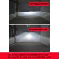 2X 2.5" Left Right Universal Car Bi xenon HID Projector Retrofit Headlight Lens Auto Angle Eyes H1 H4 Kit