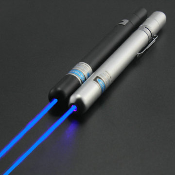 JSHFEI blue laser pointer 405nm, equipped with manual tail switch and outdoor indicator pen teaching instruction pointer pen