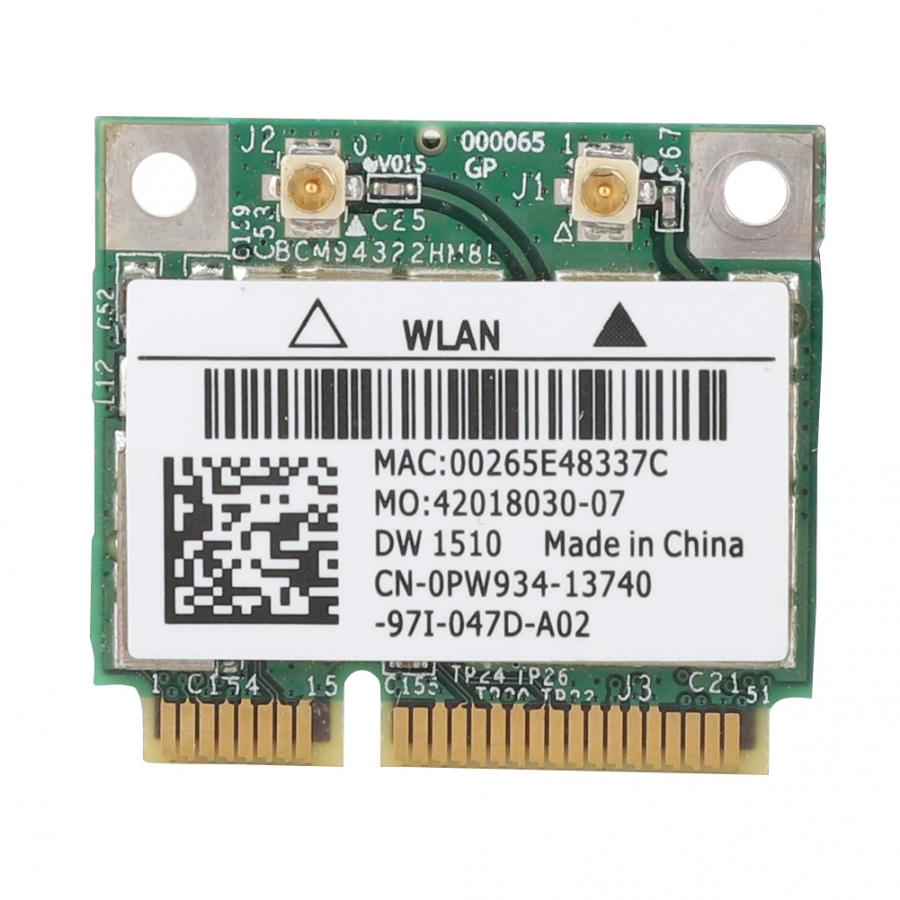 Dual Band 300Mbps Mini PCI-E Wireless Network Card For DELL E4200 E5500