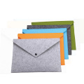 File Folders Chemical Felt Filing Products Student Gifts 1PC Simple Solid A4 Big Capacity Document Bag Business Briefcase