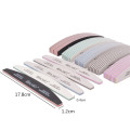 3Pcs Klimonla Half Moon Sandpaper Nail File Professional Emery Board Manicure Pedicure Buffers 5 Grit for your choose