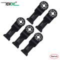 NEWONE 1-3/8" HCS Lengthened Starlock E-cut Multi Saw Blade Pack Oscillating Tool Blades for Cutting Wood Drywall Plastic
