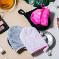 1pcs Reusable Microfiber Facial Cloth Face Towel Makeup Remover Cleansing Glove Tool Beauty Face Care Towel