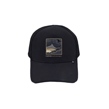 Black Mesh Tennis Cap for Men and Women