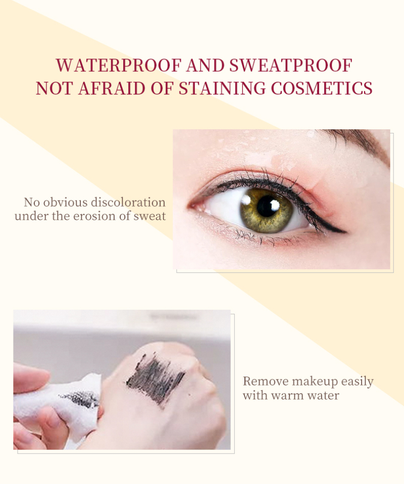 Mascara Long Thick Curling non-irritating Waterproof Sweat-proof Not Blooming Mascara Long-lasting Eyelash Makeup TSLM1