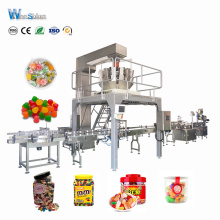 Hard Candy Cans Jars Granule Filling Packaging Machine
