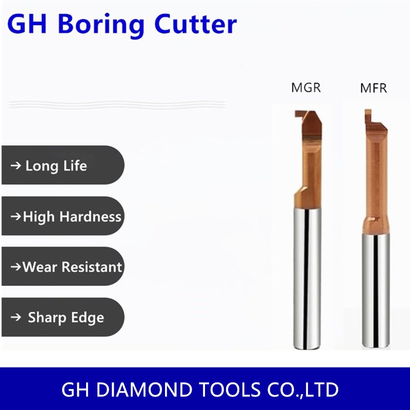 Lathe grooving boring tool Milling cutter Small Hole Turning Bar Metal Tungsten Carbide Alloy blade for aluminum steel iron