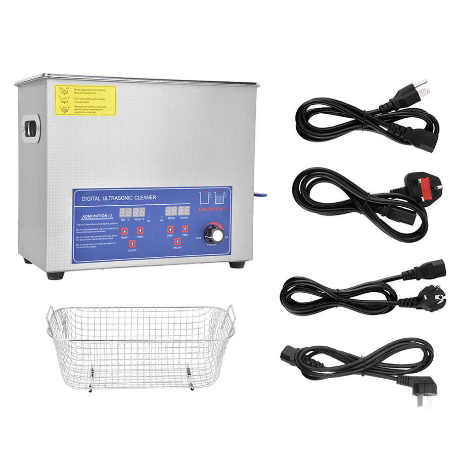 30AL 6L Digital Ultrasonic Cleaner Industria Power Temperature Adjustable Laboratory Cleaning Supplies 40KHz 200W