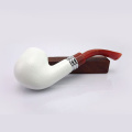 Sepiolite Pipe Chimney Filter Long Smoking Pipes Filter Elements Tobacco Pipe Cigar Gifts Narguile Grinder Smoke Mouthpiece