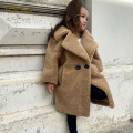 Fashion Baby Girl Winter Jacket Fur Thick Toddler Child Warm Sheep Like Coat Wool Baby Outwear High Quality Girl Clothes 2-14Y