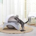 Cat Sand Pot Closed Snowhouse Cat Toilet Large Ufo Cat Sand Pot Splash-proof Bentonite Cat Sand Pot