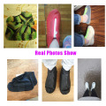 1 Pairs Rubber Boots Men and Women Waterproof Shoe Covers Reusable Kids Silicone Covers shoe Unisex Zipper Rain Shoe Protection