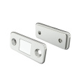 Punch-free Magnetic Door Closer Aluminium Alloy Door Reinforcement Lock Security Door Lock Home Door Stopper Set