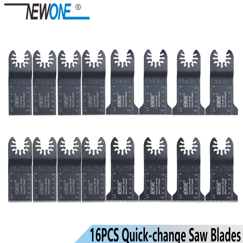 16pcs/set Quick Change Oscillating Tool Saw Blades Accessories for Black&Decker Dewalt and so on