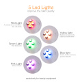 6 in 1 RF Radio Frequency EMS Photon LED Light Therapy Facial Lifting Rejuvenation Microcurrent Vibration Massager Beauty Device
