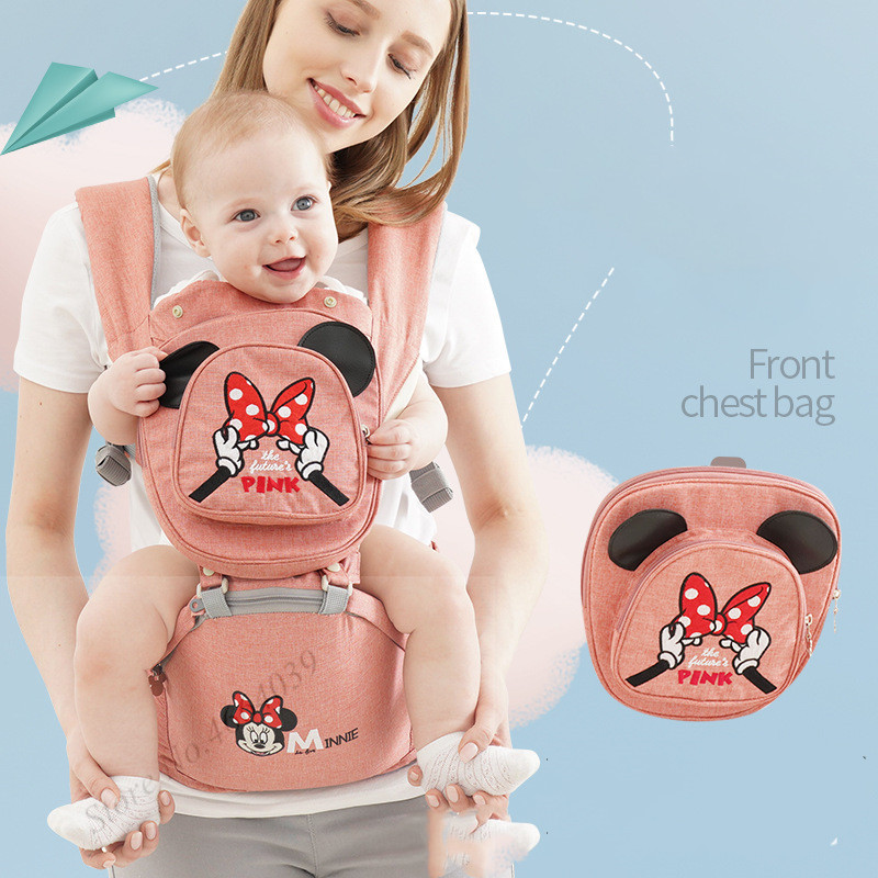New Arrival Disney Baby Carrier Ergonomic Toddler Backpack Hipseat For Newborn Baby Kangaroos Breathable Front Facing Carrier