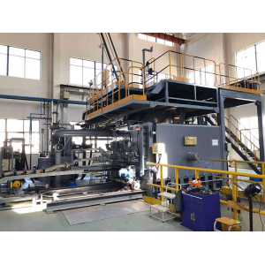 Periodic Vacuum Induction Strip Caster Type III