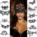 Women Sexy Lace Eye Mask 1PCS Black Party Masks For Masquerade Halloween Venetian Costumes Carnival Mask For Anonymous Mardi