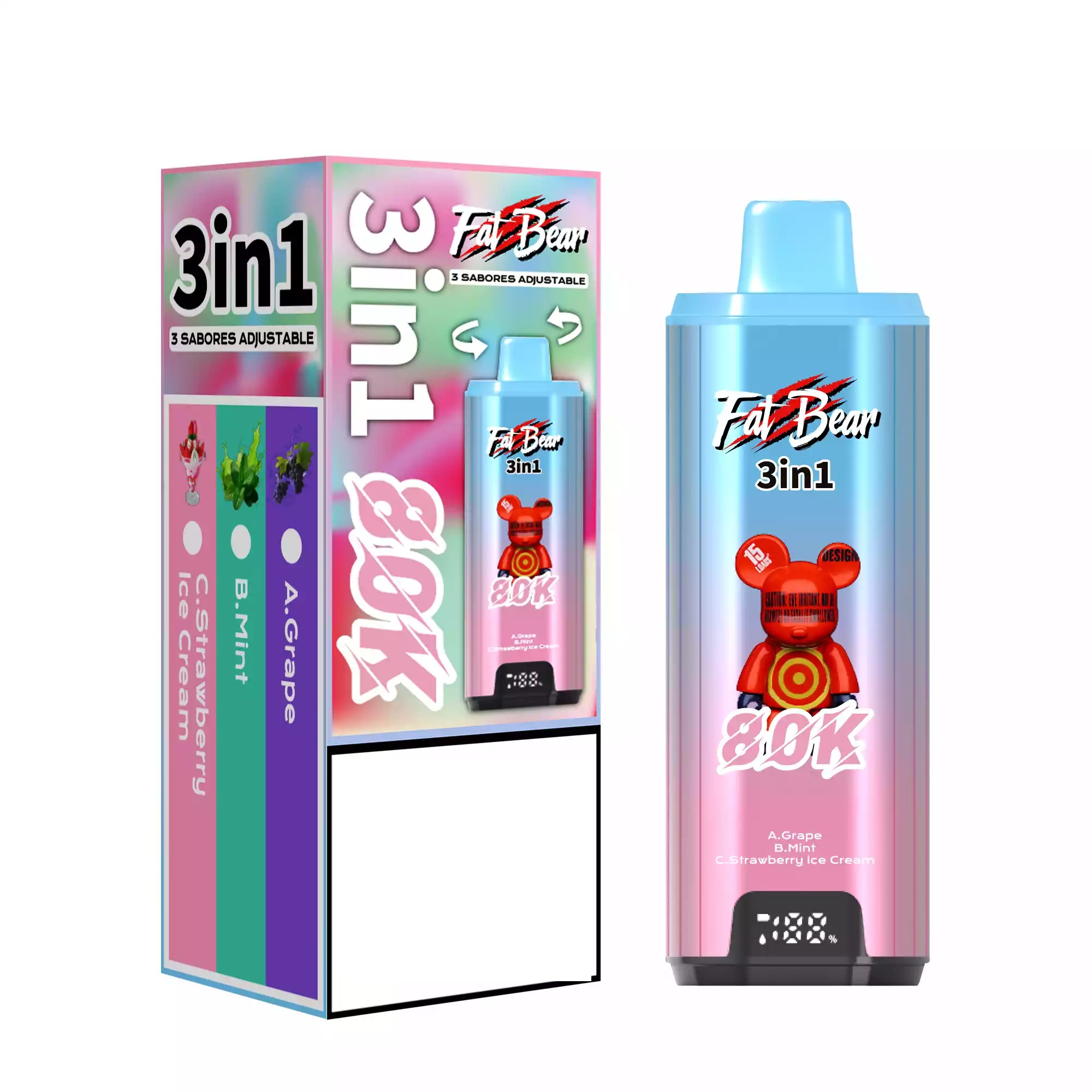 ALVONO AIM FATBEAR 80000 Puff