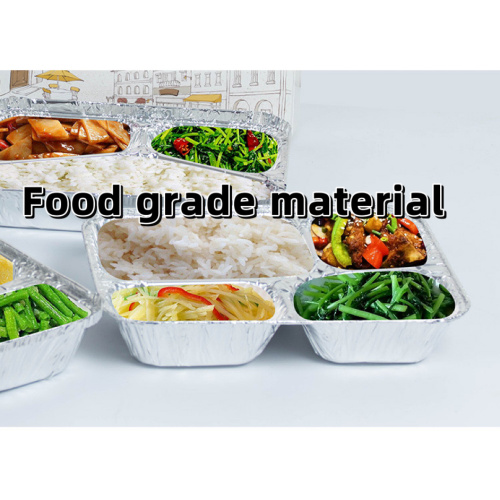 Suppliers for Compartment Disposable Aluminum Foil Fast Food Container