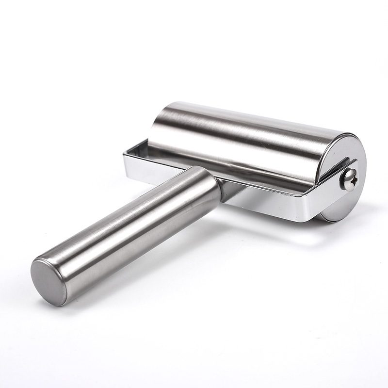 Stainless Steel Rolling Pin Pastry Pizza Fondant Bakers Roller Metal Kitchen Tool For Baking Dough Pizza Cookies Cooking Tool