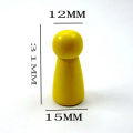 50Pcs/Set Chess Pieces Board Game Accessories Wood Pawn/Chess Card Pieces For Board Game and Other Games Accessories