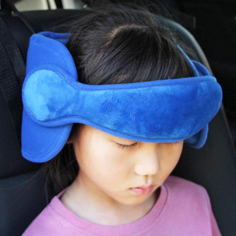 Baby Head Fixed Sleeping Pillow Adjustable Kids Seat Head Supports Neck Safety Protection Pad Headrest Children Travel Pillow