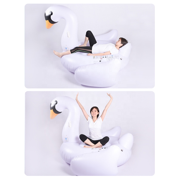 Wholesale Large Giant White Swan Inflatable Pool Float 7