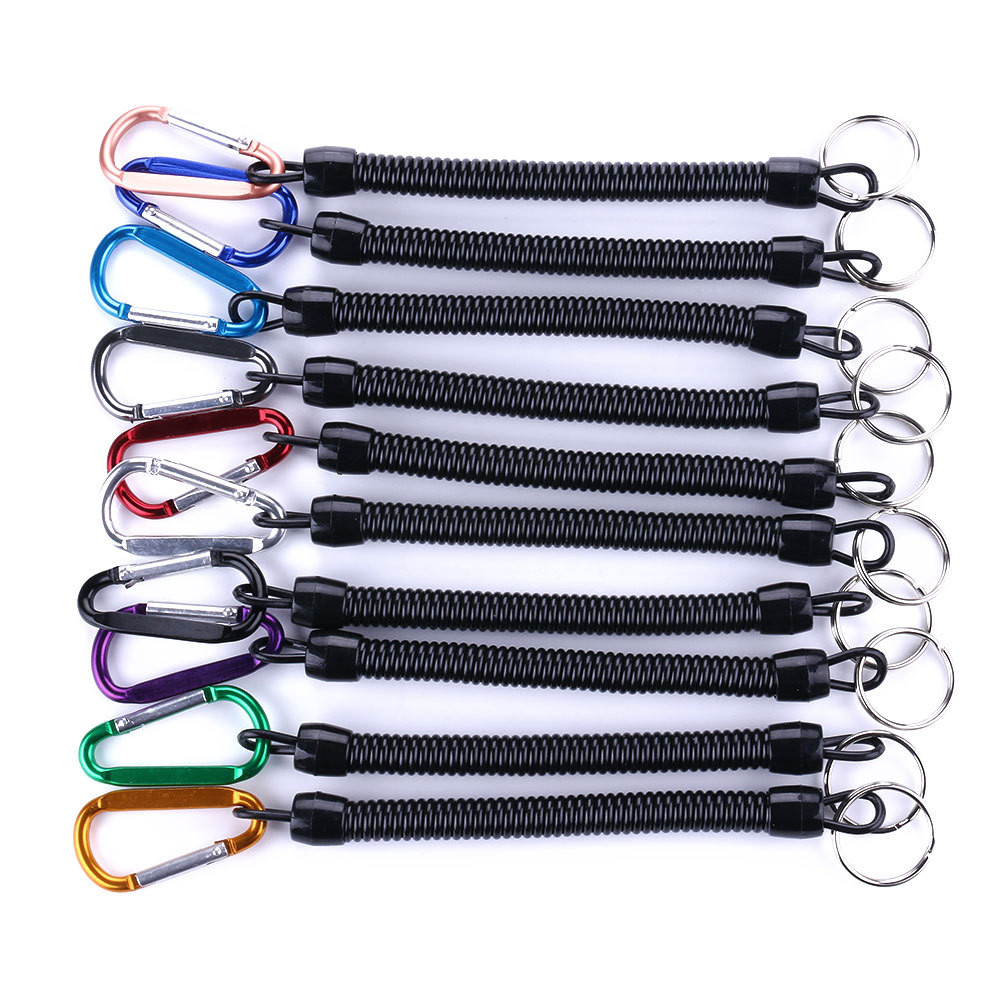 5pcs Fishing Rope Lanyards Boating Retention String Tools Fish Ropes Camping Secure Pliers Lock Grips Tackle Fishing Accessories