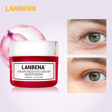 LANBENA Eye Cream Grape Seed Fading Fine Lines Dark Circle Removing Eye Puffiness Nourishing Moisturizing Firming Anti-Aging